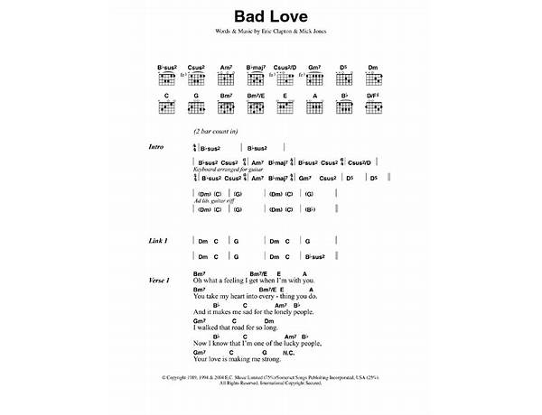 BAD LOVE en Lyrics [M.B.6IXTEEN]